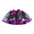 thumbnail image 4 of WEAIXIMIUNG Jupe de Tennis Robe Enfants Filles Jupes de Ballet Fête de Vacances Danse Ensemble Bandeau, 4 of 4