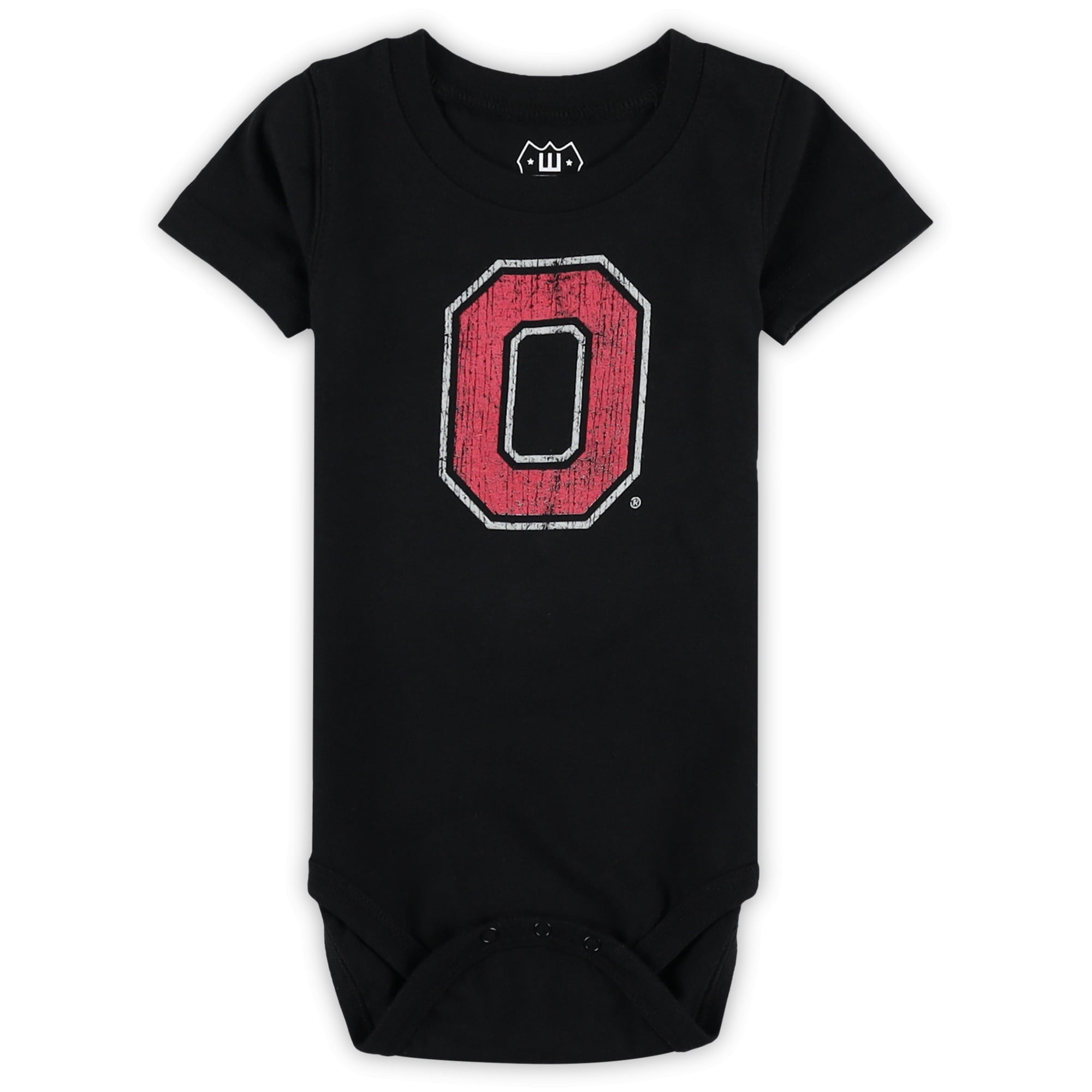 Infant Wes & Willy  Ohio State Buckeyes Three-Pack Bodysuit Set