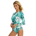 thumbnail image 3 of Diving suit sexy swimsuit long-sleeved surfing suit sunscreen female swimsuit, 3 of 6