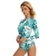 thumbnail image 3 of Traje de buceo, traje de baño sexy, traje de surf de manga larga, traje de baño femenino con protección solar, 3 of 6