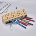 thumbnail image 5 of Naloa Floral Strawberr Print Leather Pencil Case - Portable Big Capacity Pencil Pouch Organizer Bag Stationery Bag for Work & Office Pencil Pen Case, 5 of 5