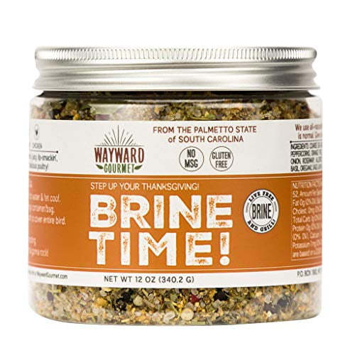 Brine Time Turkey Brine Mix, 16 ounces, Dry Herb Seasoning for