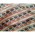 thumbnail image 4 of oneOone Silk Tabby Rust Brown Fabric Leaves Block Dress Material Fabric Print Fabric By The Yard 42 Inch Wide, 4 of 4