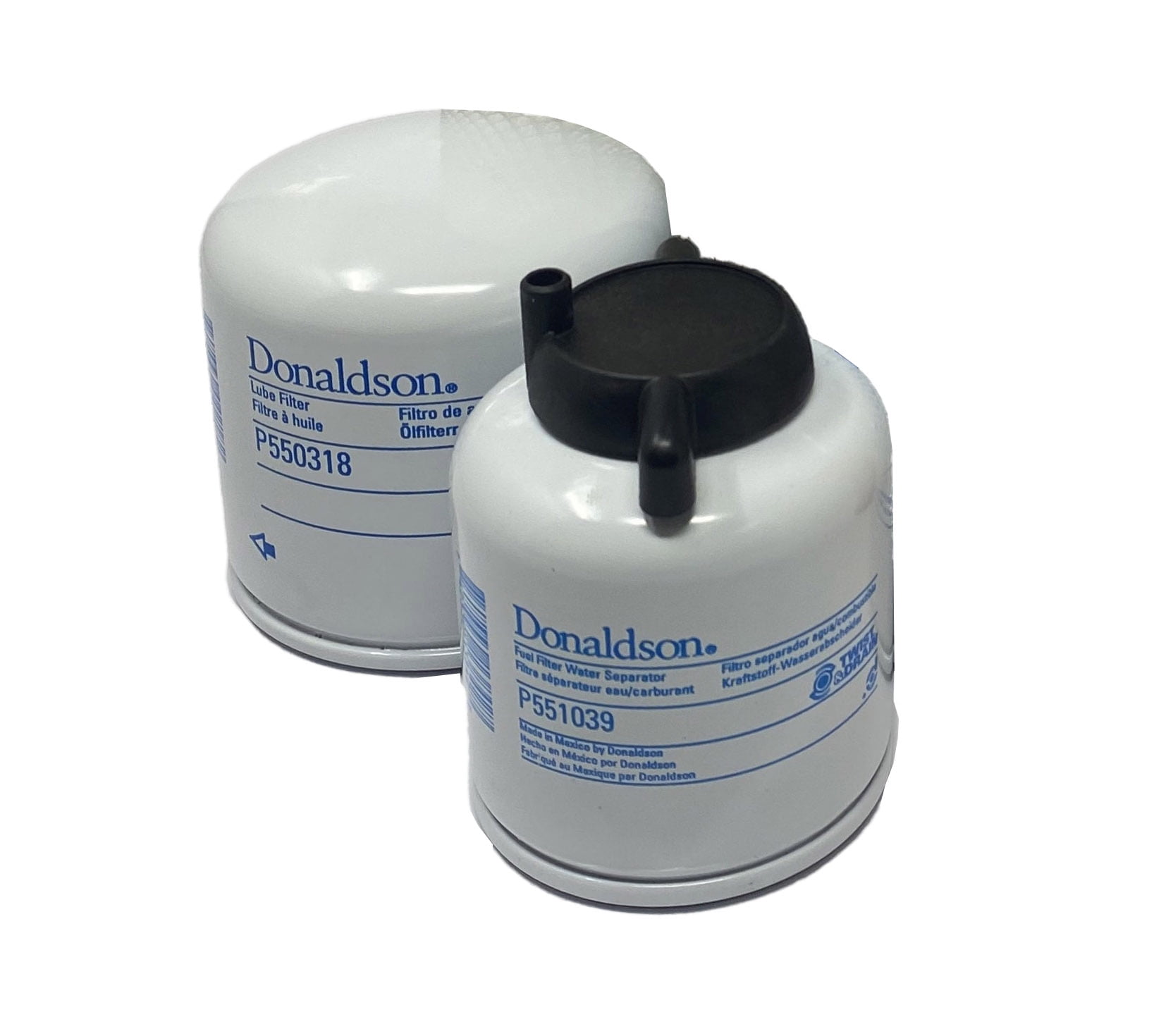 CFKIT Oil & Fuel Filter Kit for Bobcat with Kubota V2203 Engine