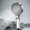 thumbnail image 4 of Booster Shower Handheld Sprayer 13CM Large Panel Outlet Bath Sprayer Head, 4 of 4