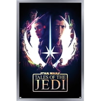 Star Wars: Tales of the Jedi - One Sheet Wall Poster, 22.375" x 34" Framed