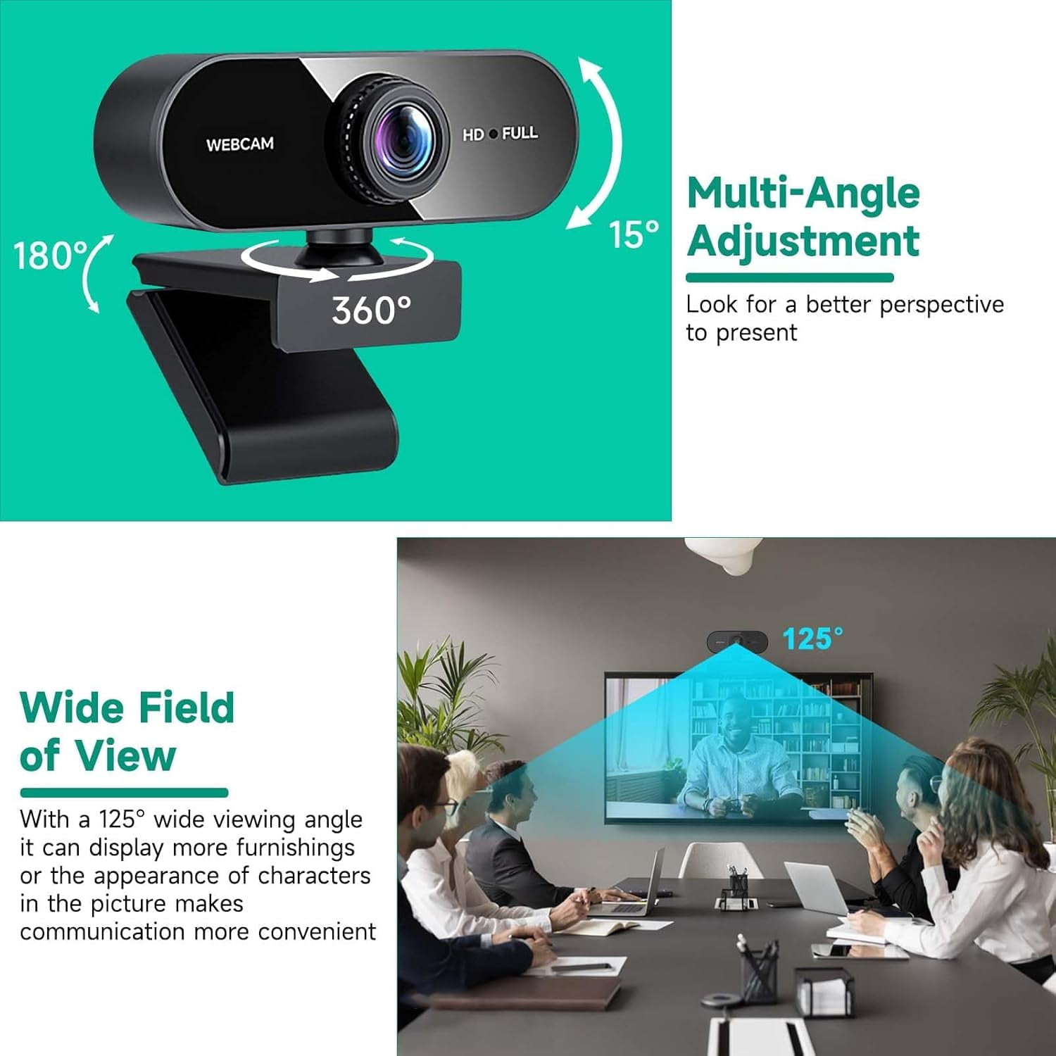 USB computer webcam 1080P 2K network monitoring 720P online class live streaming PC online broadcasting webcam auto focus,Manual focusing-4K