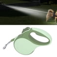 thumbnail image 1 of Laisse pour Chiot, Laisse pour Chien Rétractable Portable avec Lumière pour Extérieur Blanc, Vert, 1 of 7