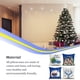 thumbnail image 3 of Ounissouiy 4 piezas funda de cojín de Navidad algodón lino lavable reutilizable decorativo Navidad temática hogar Oficina sofá funda de almohada Kits de decoración para fiestas Ounissouiy HA069237-00B, 3 of 6