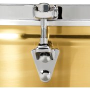 Latin Percussion LP6513-B 13 Single Brass Timbale with Mount