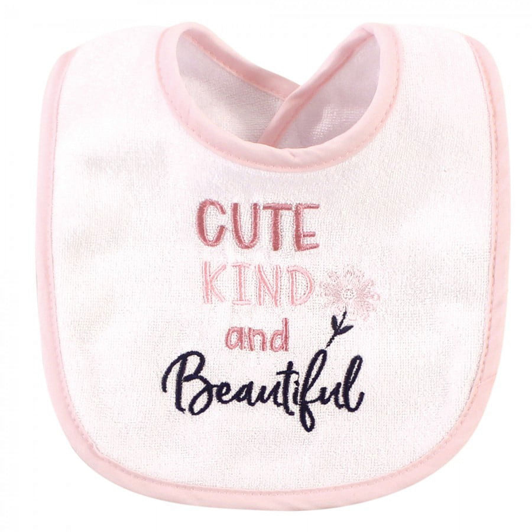 Hudson Baby Cotton and Polyester Bibs, Im So Fancy Unicorn