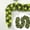 Green, variant on 5.9FT Realistic Cedar Christmas Garland with LED Lights, Artificial Pine Greenery Garland for Mantle Fireplace Stairs, Battery Operated Indoor Outdoor Holiday DecoR-1PCS