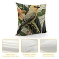 thumbnail image 4 of PRATYUS Throw Pillow Covers Tropical Paradise Birds Parrots Floral Square Home Decorative Cushion Covers Pillowcases for Outdoor Bed Sofa Bar Wedding Couch Family 20x20in, 4 of 5