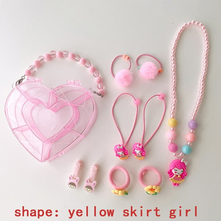 EIMELI Hairband Necklace Bracelet and Ring Creativity DIY Set