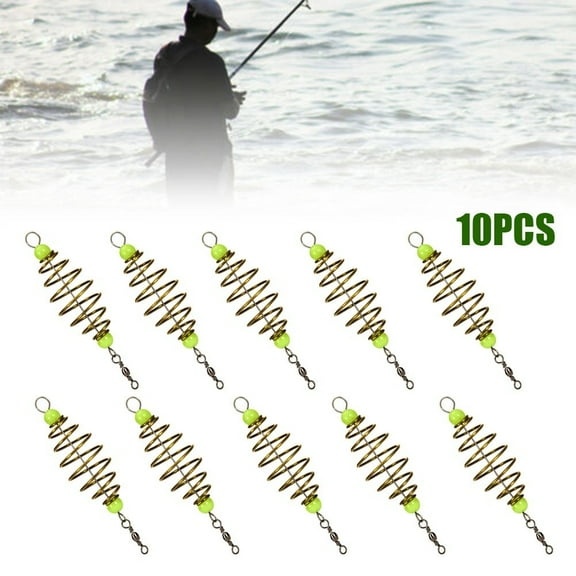 RANMEI 1024Pcs Fishing Feeder Rig With Spring And Sinker For Carp Enthusiasts