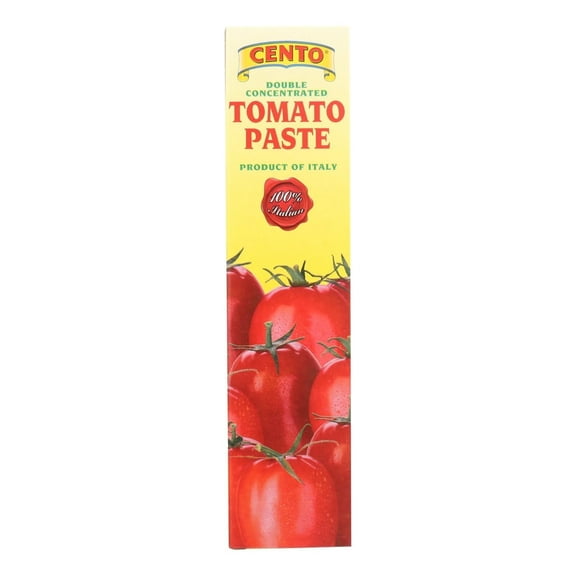 Cento All Natural Tomato Paste 4.56 oz Pack of 3