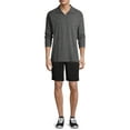 thumbnail image 2 of Athletic Works Men's 9" Jersey Shorts, up to Size 2XL, 2 of 7
