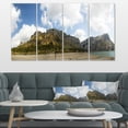 thumbnail image 1 of Lake and Clouds Panorama - Landscape Canvas Art Print, 1 of 3
