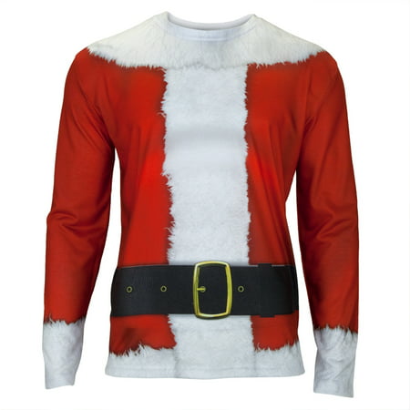 Faux Real - Santa Suit Costume Long Sleeve T-Shirt