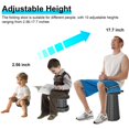 thumbnail image 2 of Banco Plegable TAIWANBED Portátil Ajustable 6.5-45 cm, 1 kg, 2 of 9