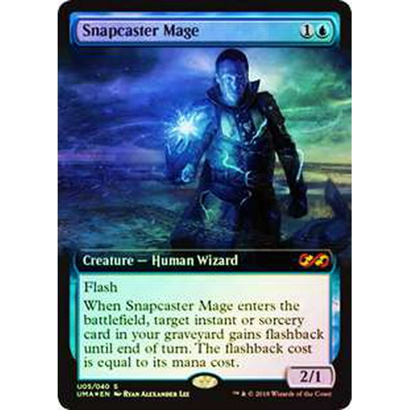 MtG Ultimate Masters      Snapcaster Mage (Foil Box Topper) #U05