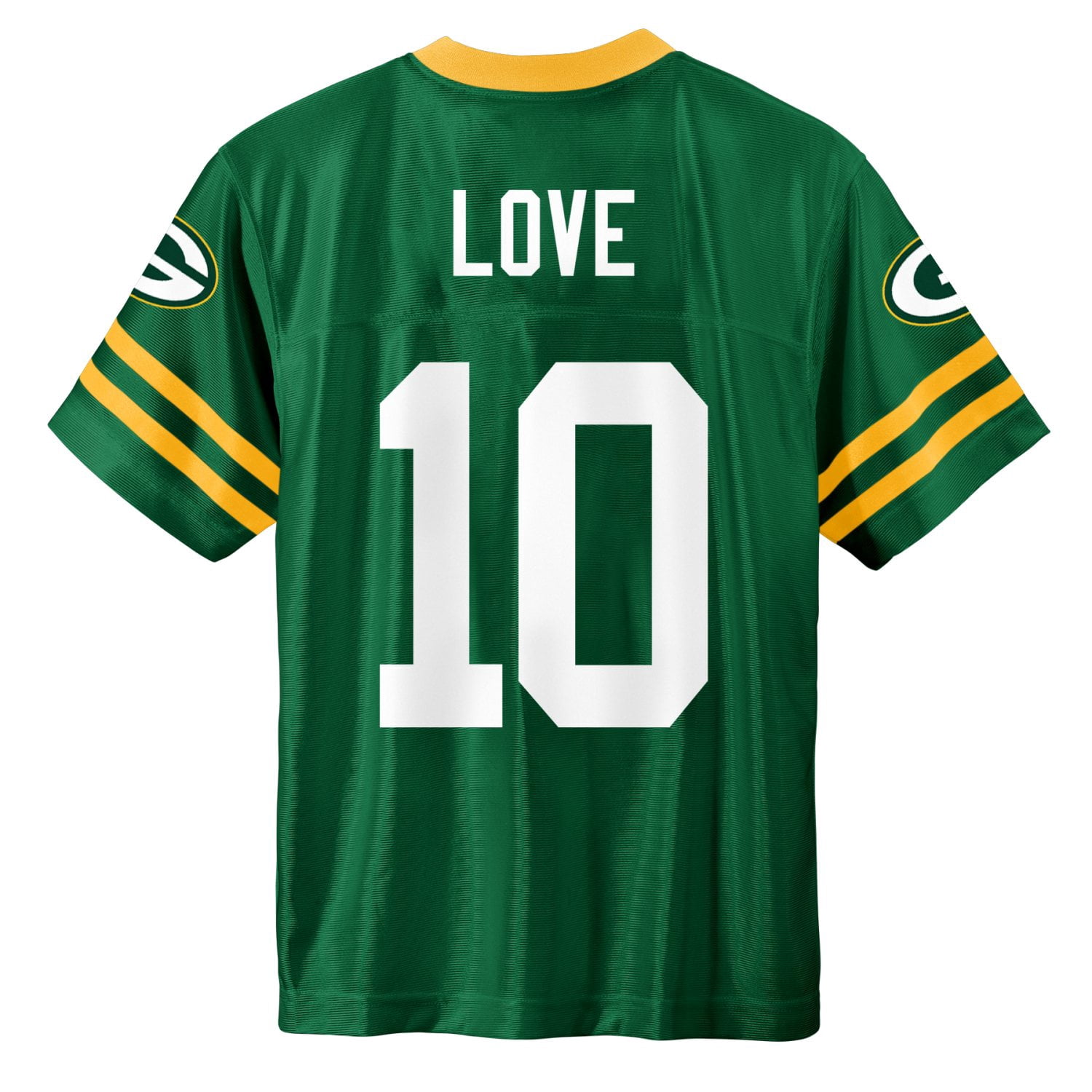 NFL GREEN BAY PACKERS Boys Jersey Game Day Fan Apparel -Love