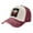 Dark Red, variant on Polish Flag White Eagle Distressed Baseball Cap Dad Hats for Men Women Vintage Trucker Hat Low Profile Ball Caps