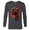 Charcoal Heather, variant on Star Wars Darth Maul Sith - Long Sleeve T-Shirt for Men - Customized-Athletic Heather