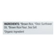 thumbnail image 3 of Lundberg Family Farms Organic Sea Salt Minis Rice Cake 1 oz, 3 of 3