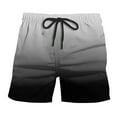 thumbnail image 3 of Ierhent Short De Playa Para Hombre Men's Swim Trunks with Compression Liner Quick Dry Board Shorts Swimsuit Swimwear for Men with Zipper Pockets Black,6XL, 3 of 4