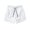 White, variant on Athletic Shorts Men Solid Color Drawstring Casual Outdoor Sports Summer Beach Workout Gym Basketball Shorts With Multi Pockets