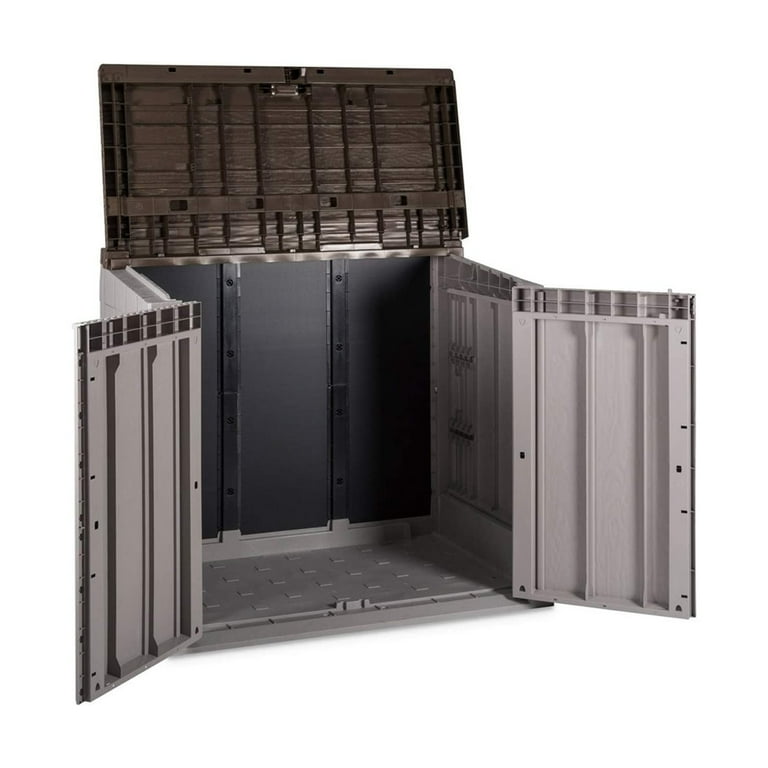 Toomax Stora Way All Weather XL Storage Shed Cabinet, 7' x 3.5