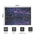 thumbnail image 5 of Math Equations Geometry Shapes Purple Pattern Door Rugs,Washable Non Slip Door Mats Indoor,Decorative Door Mats,Entry Mat Indoor for Entrance,Bedroom,Kitchen,Bathroom,16"x24", 5 of 6
