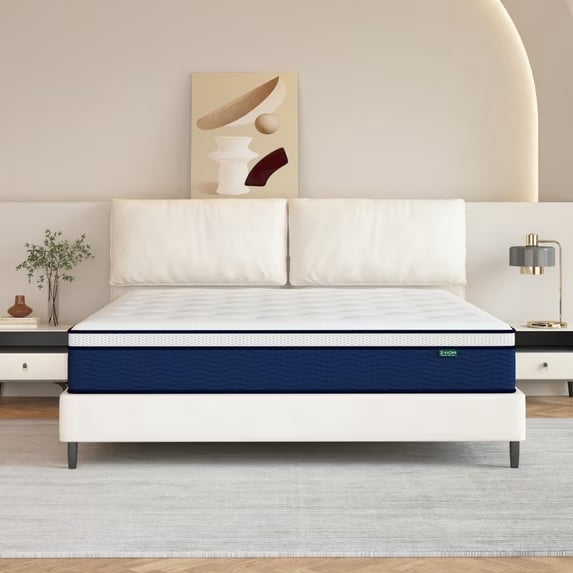 Z-hom 12 inch Twin Size Mattress, Hybrid Memory Foam Mattress in a Box