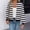*Dark Gray, variant on Women's Striped Waffle Jacket With Pockets,Long Sleeve Zip Up Casual Jacket, Lightweight Sweatshirts White,Womens Plus S