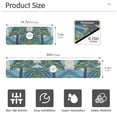 thumbnail image 3 of Yayeee Faucet Mat for Kitchen Sink 30" Diatomite Long Splash Guard Pad, Blue Mountain, 2 Pack, 3 of 7