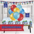 thumbnail image 3 of Set de decoración de fiesta Sonic Birthday Serves, 16 unidades, con globos, 3 of 6