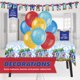 thumbnail image 3 of Set de decoración de fiesta Sonic Birthday Serves, 16 unidades, con globos, 3 of 6