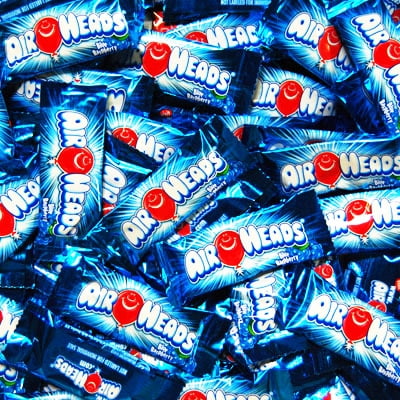 blue wrapper candy
