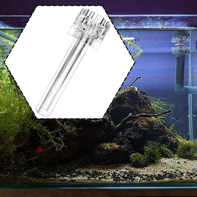 Herramienta de limpieza para skimmer de , filtro para pecera, eficiente, ligero, giratorio, transparente para tubo de entrada y salida, filtro 18 mm