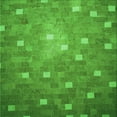 thumbnail image 1 of Ahgly Company Machine Washable Indoor Square Transitional Green Area Rugs, 8' Square, 1 of 7