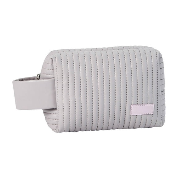 Cute Makeup Bag Mini Cosmetic Pouch Handy Zipper Pouch Travel Quilted Beauty Organizer for Women Stylish Small Cosmetic