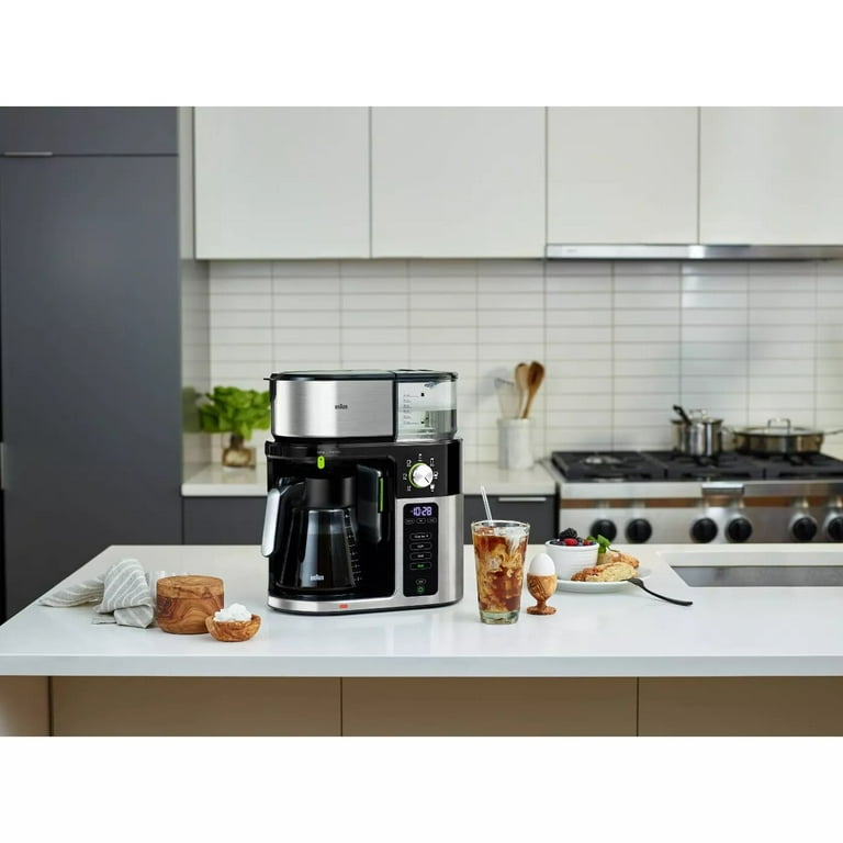 Braun MultiServe Drip Coffee Maker, Black - KF9050