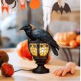 thumbnail image 3 of XGFHYJEH Halloween Decor, Halloween Decorations, Halloween Decorations Indoor, Halloween Indoor Decor, Halloween Gothic Crow Light, 3 of 3