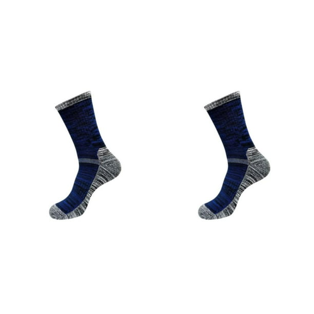 Calcetines deportivos Minnieouse de algodón absorbente para hombre azul negro Talla única 2piezas
