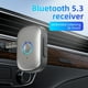 thumbnail image 2 of Receptor inalámbrico Bluetooth 5.3 AUX 3.5 mm Adaptador Bluetooth Receptor de audio y música para altavoces Auriculares Llamadas manos libres Kit para coche, 2 of 5