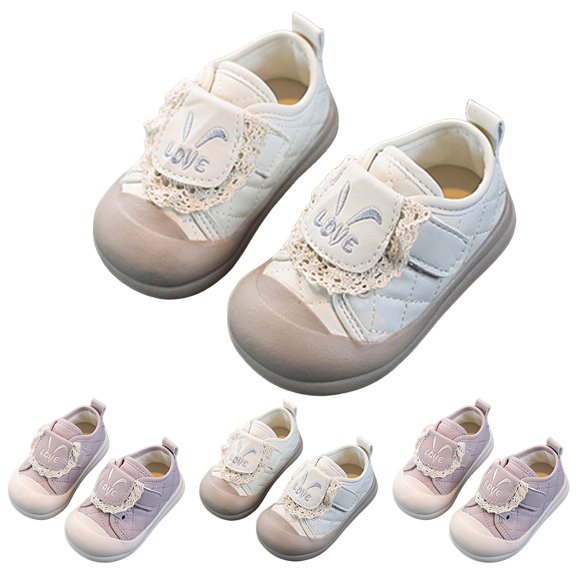 Dakaela Toddler Barefoot Shoes Baby Boys Girls Wide Toe Box Tennis Sneakers Non Slip Lightweight Outdoor First Walking Shoes Beige 3.5
