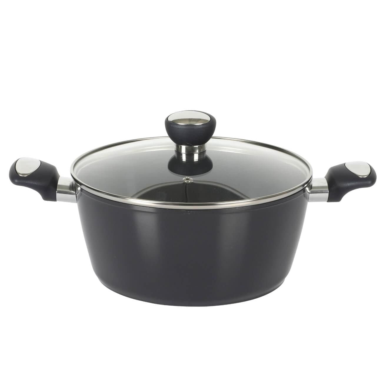 Oster Hawke 14 Piece Aluminum Cookware Set W/ Felts, Blue Sapphire