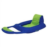 Spring Float Recliner, Blue/Lime