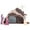 Brown, variant on Easter Resurrection Scene Decor - Wooden Jesus Nativity Figurine Set for Home, Tabletop, and Office, Ideal for Spring and Christian Easter Celebrations